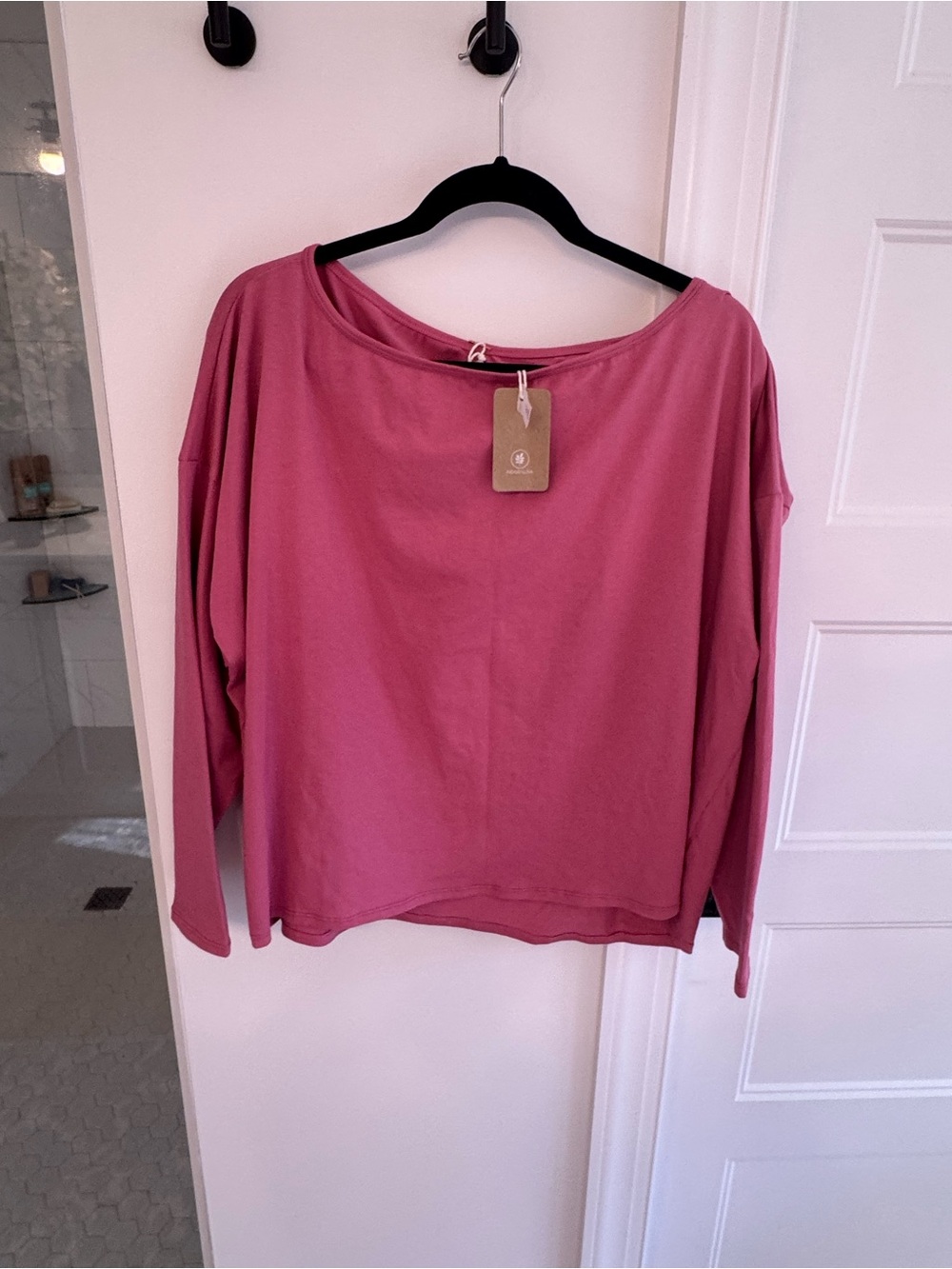 Indigo Luna Eden long sleeve Rose top